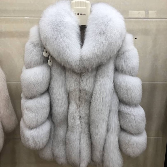 Authentic fox fur coat - Picture 3 of 6